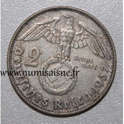 DEUTSCHLAND - KM 93 - 2 MARK 1937 D - München