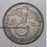 GERMANY - KM 93 - 2 MARK 1937 D - Munich