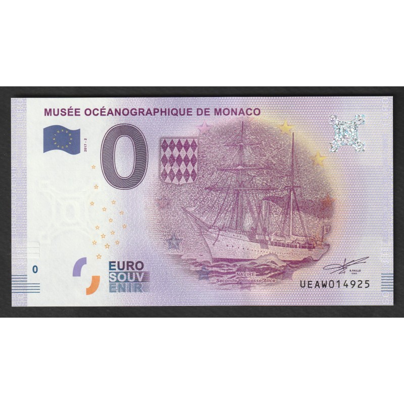 FRANCE - 98000 - MONACO - MUSÉE OCÉANOGRAPHIQUE - 2017-2 - VOILIER