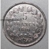 FRANKREICH - KM 818 - 5 FRANCS 1870 K - Bordeaux - CERES - M um 2h