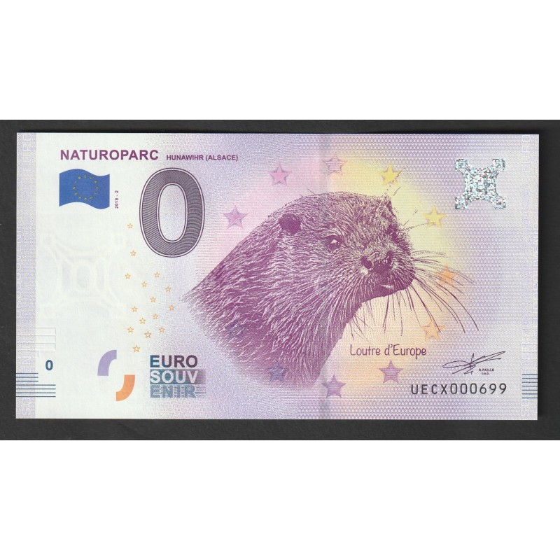 FRANCE - 68150 - HUNAWIHR - NATUROPARC  - LOUTRE D'EUROPE - 2018-2 - NUMERO SPECIAL 699