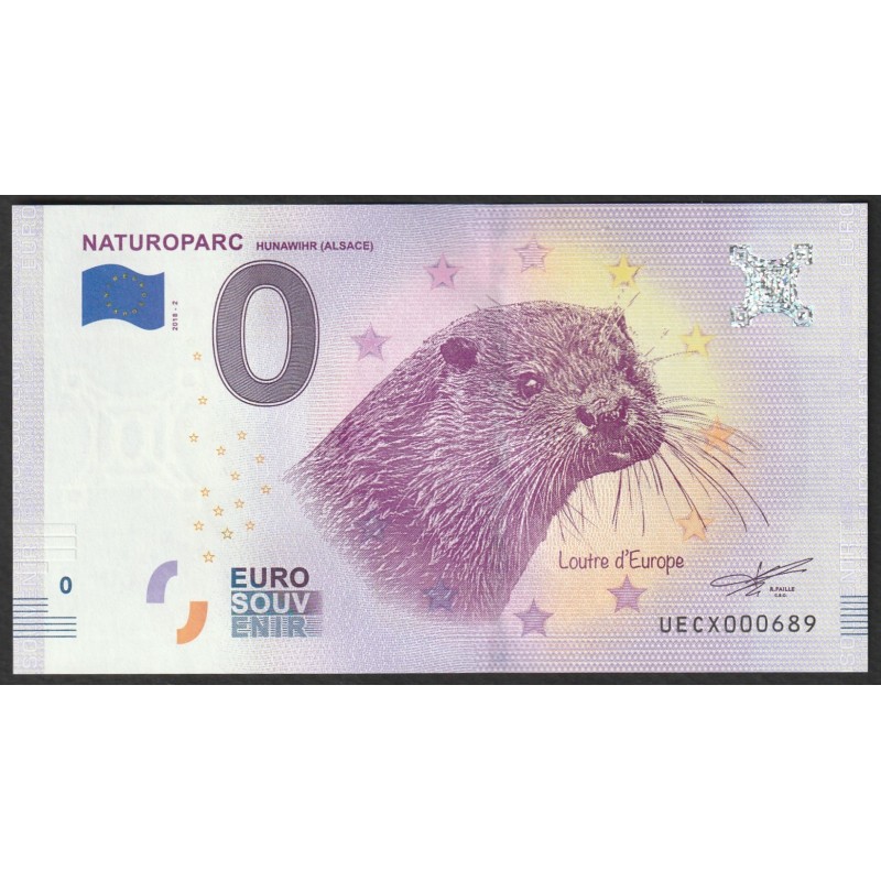 FRANCE - County 68150 - HUNAWIHR - NATUROPARC - EUROPEAN OTTER - 2018-2