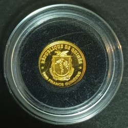 GUINEA - 1000 GUINEANS FRANCS - 2016 - LONDON FIRE OF 1666 - GOLD - 095705