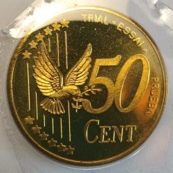 SWEDEN - X Pn6 - 50 CENT 2003 - BIRD - TRIAL COIN