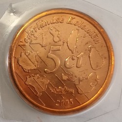 SURINAME - 5 CENT 2005 - PROBEMÜNZE