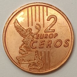 TSCHECHISCHE REPUBLIK - 2 EUROP CEROS - 2004 - PROTOTYP MÜNZEN