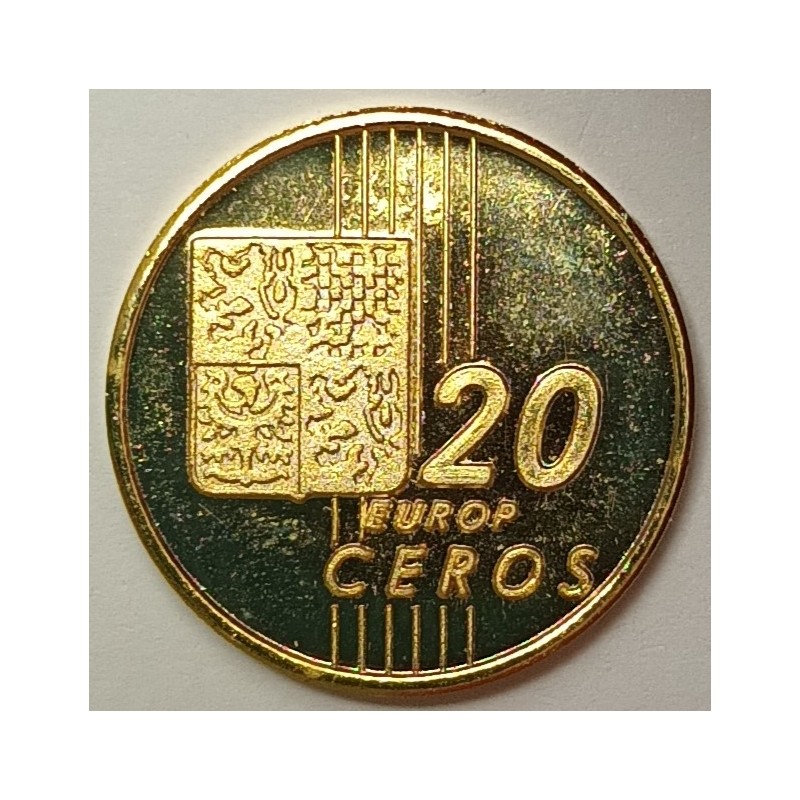 TSCHECHISCHE REPUBLIK - 20 EUROP CEROS - 2004 - PROTOTYP MÜNZEN