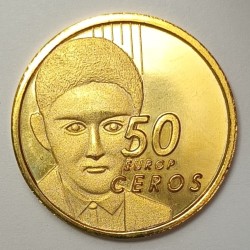 CZECH REPUBLIC - 50 EUROP CEROS - 2004 - PROTOTYPE COIN