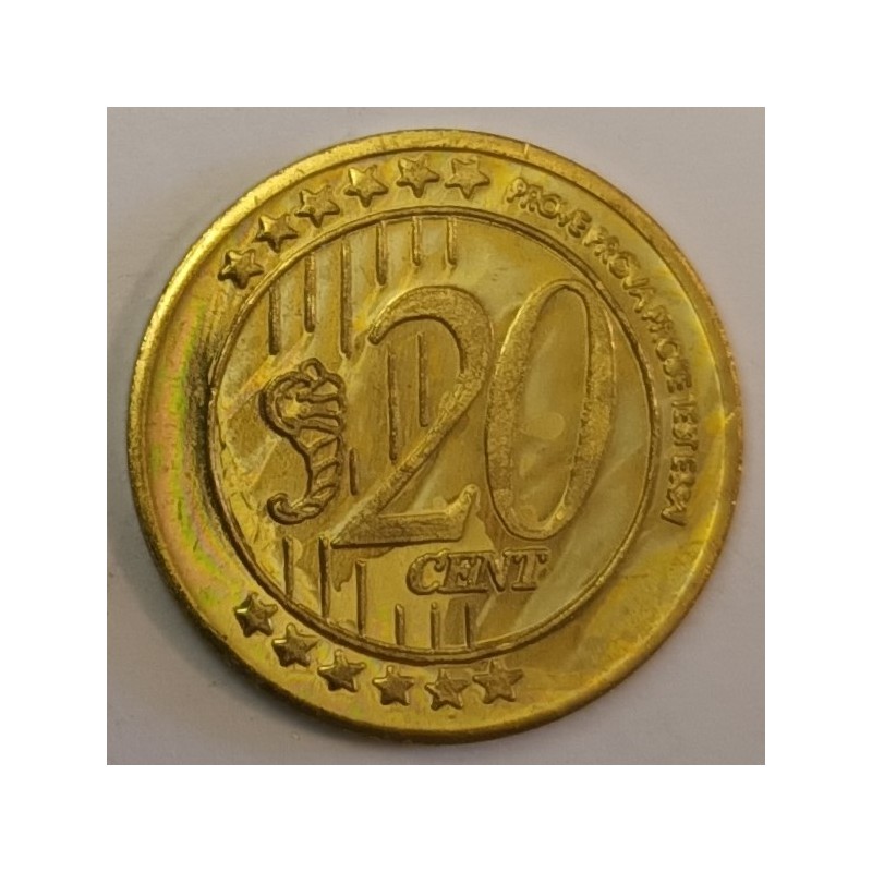 Tschetschenien – 20 CENT – 2005 - PROTOTYP MÜNZEN