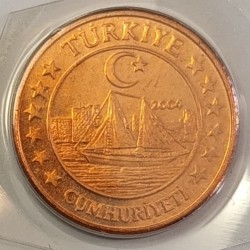 Türkiye – 1 CENT – 2004 -...