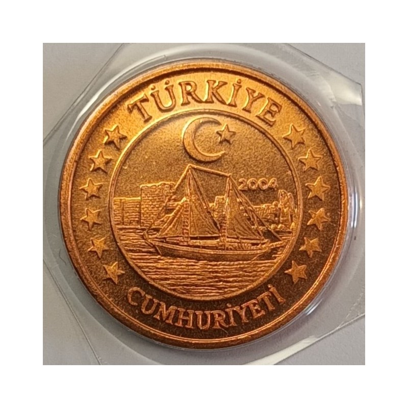 Türkiye - 5 CENT - 2004 - PROTOTYPE COIN