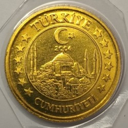 TURQUIE - 10 CENT -  2004 - PROTOTYPE