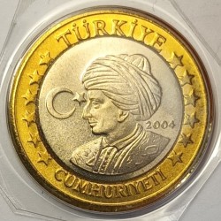 Türkiye – 1 EURO – 2004 - PROTOTYP MÜNZEN