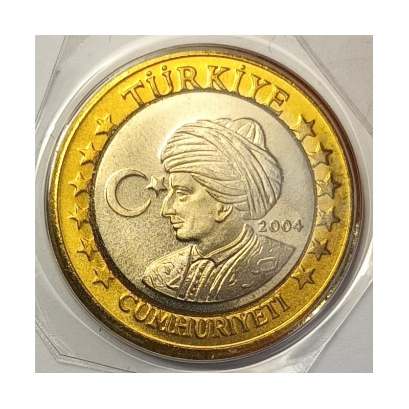 TURQUIE - 1 EURO -  2004 - PROTOTYPE