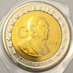 TURQUIE - 2 EURO -  2004 -...