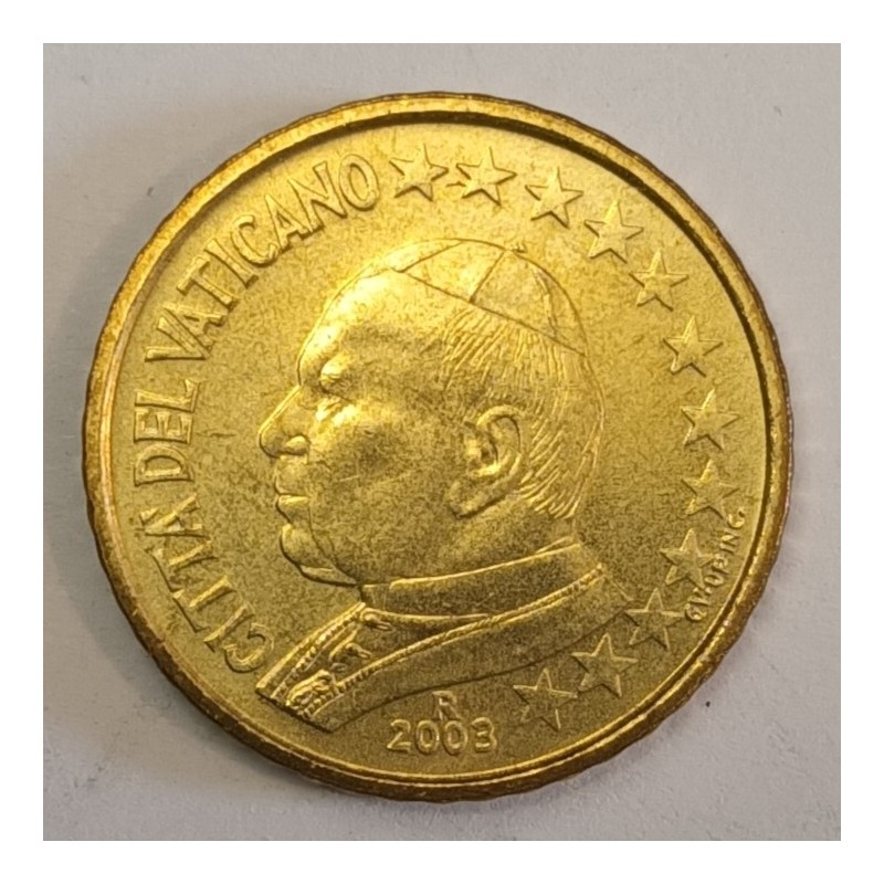 VATICAN - 50 CENT 2003 - PAPE JEAN PAUL II