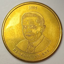 VATICAN - 50 CENT - 2005 - PROTOTYPE - BENOIT XVI