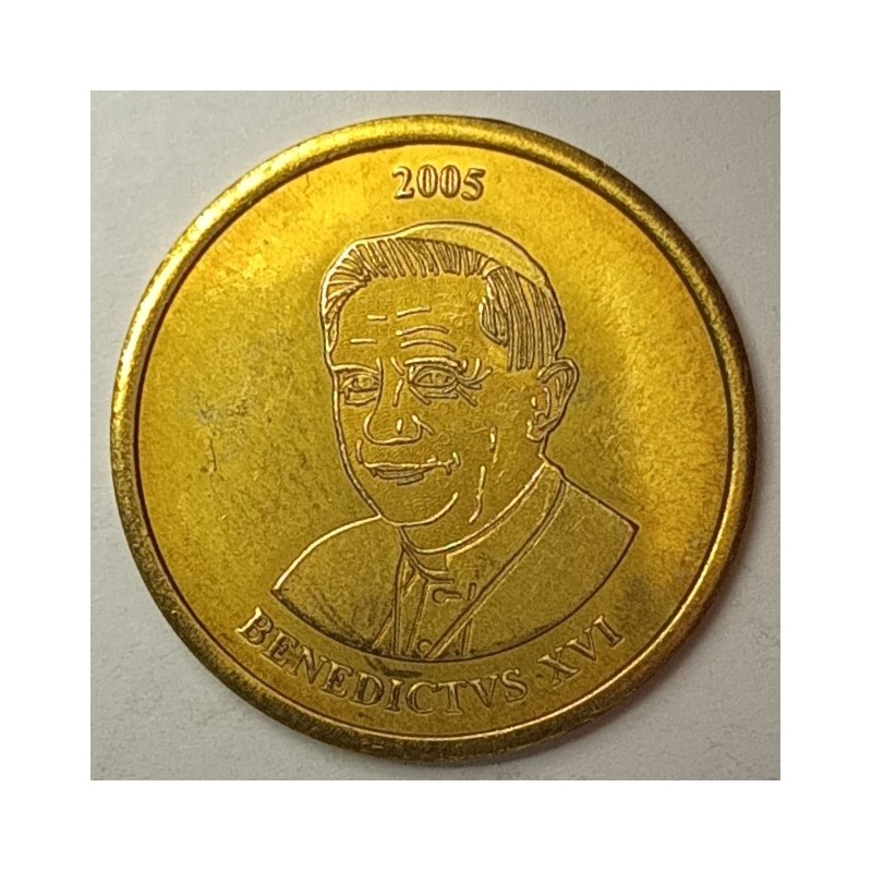 VATICAN - 20 CENT - 2005 - PROTOTYPE - BENEDICT XVI