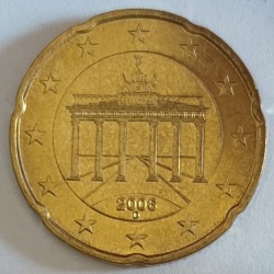 GERMANY - KM 211 - 20 CENT...