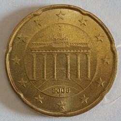 GERMANY - KM 211 - 20 CENT...