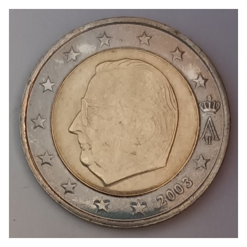 BELGIUM - KM 231 - 2 EURO 2003 - ALBERT II