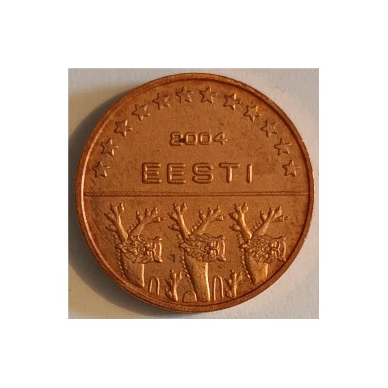 ESTLAND – 2 CENT – 2004 - PROTOTYP MÜNZEN