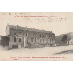 KOMITAT 88160 - LE THILLOT - SCHULEN - JULES FERRY GROUP - MILITÄRHOSPIZ WÄHREND DES KRIEGES 1914-1915