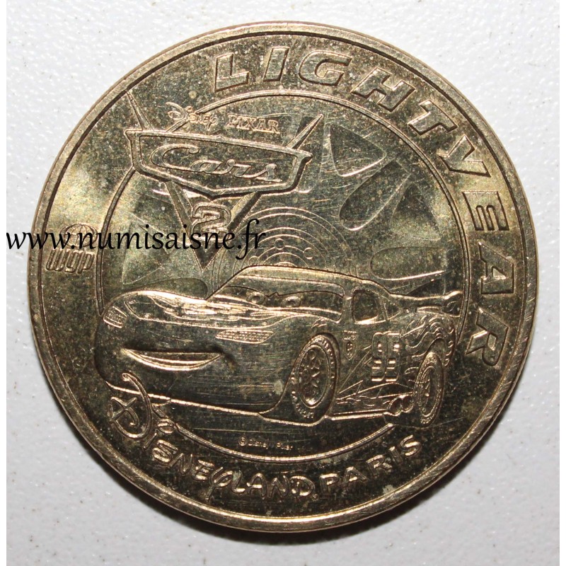 County 77 - MARNE LA VALLÉE - DISNEYLAND - CARS - Lightyear - Monnaie de Paris - 2012