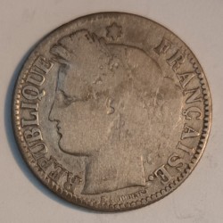 FRANKREICH - KM 816 -2 FRANCS 1870 – k – CERÈS-TYP – OHNE LEGENDE