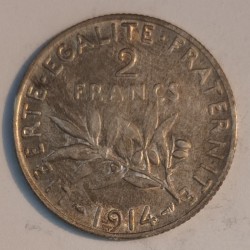 GADOURY 532 - 2 FRANCS 1914...