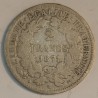 FRANKREICH - KM 817 - 2 FRANCS 1871 k - Bordeaux - TYP CÉRÈS