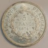 FRANKREICH - KM 820 - 5 FRANCS 1874 A Paris TYPE HERCULE