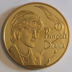 MÉDAILLE - PRINCESSE DIANA...