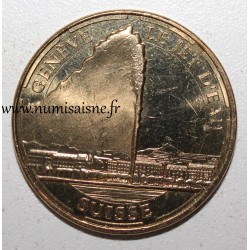 SUISSE - Genève - Le jet d'eau - Monnaie de Paris - 2014