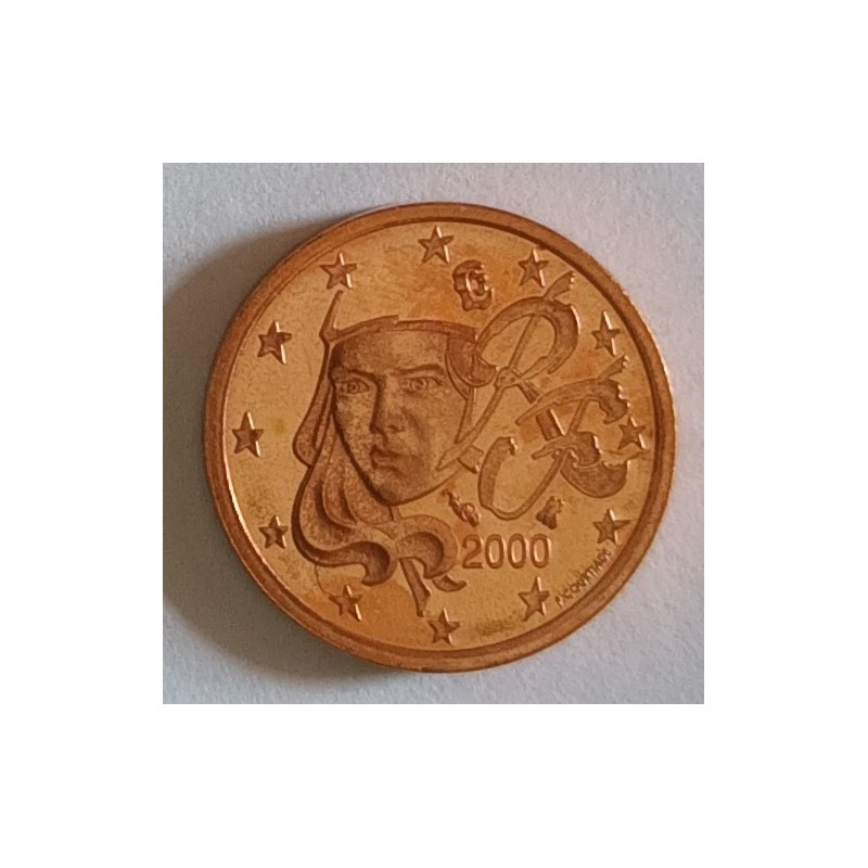 FRANCE - 1 CENT 2000 - NOUVELLE MARIANNE