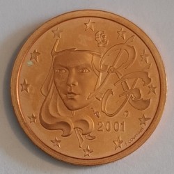 FRANCE - 5 CENT 2001 -...