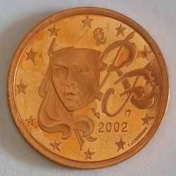 Frankreich - 5 CENT 2002 - NOUVELLE MARIANNE