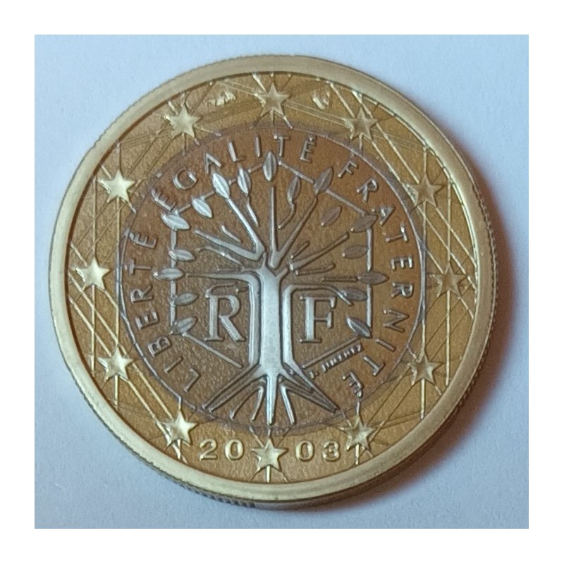 FRANCE - 1 EURO 2003 - ARBRE