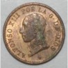 SPAIN - KM 731 - 1 CENTIMO 1912 - Alphonse XIII - Stain