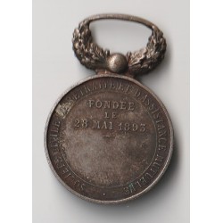 MEDAL - INSURANCE - RETIREMENT AND MUTUAL ASSISTANCE - FOUNDED ON MAY 28, 1893