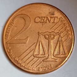 LETTONIE - 2 CENT 2004 - ESSAI