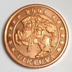 LITHUANIA - 5 CENT 2004 - TEST