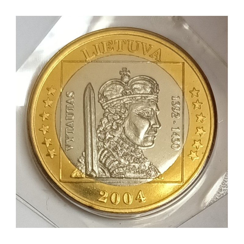 LITHUANIA - 1 EURO 2004 - TEST