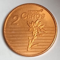 LIECHTENSTEIN - 2 EUROP CEROS 2004 - ESSAI