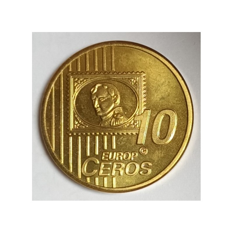 LIECHTENSTEIN - 10 EUROP CEROS 2004 - ESSAI