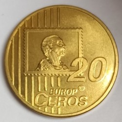 LIECHTENSTEIN - 20 EUROP CEROS 2004 - ESSAI