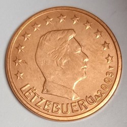 LUXEMBOURG - 5 EURO CENT 2003 - GRAND DUC HENRI - SUPERBE A FLEUR DE COIN