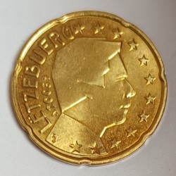 LUXEMBOURG - 20 CENT 2003 -...