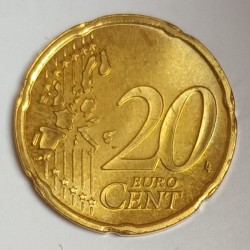 LUXEMBOURG - 20 CENT EURO 2003 - GRAND DUC HENRI - SUPERBE A FLEUR DE COIN