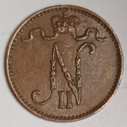 FINLAND - KM 13 - 1 PENNI 1909 - NICOLAS II (1894-1917)